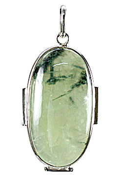 SKU 9353 - a Prehnite pendants Jewelry Design image