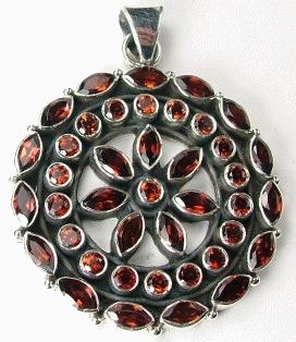 SKU 936 - a Garnet Pendants Jewelry Design image