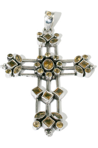 SKU 9370 - a Citrine pendants Jewelry Design image