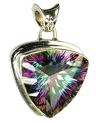 SKU 9386 - a mystic quartz pendants Jewelry Design image