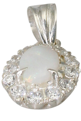 SKU 9411 - a Cubic Zirconia pendants Jewelry Design image