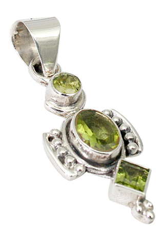 SKU 9476 - a Peridot pendants Jewelry Design image