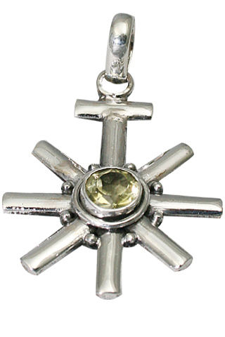 SKU 9480 - a Lemon Quartz pendants Jewelry Design image