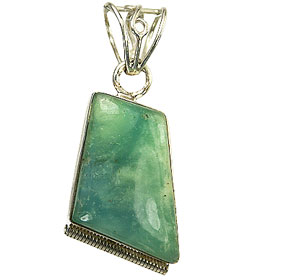 SKU 9496 - a Chrysoprase pendants Jewelry Design image