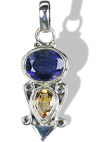 SKU 9531 - a Iolite pendants Jewelry Design image