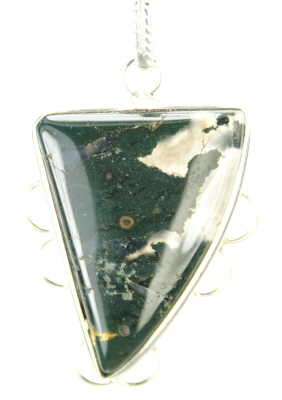 SKU 9535 - a Moss agate pendants Jewelry Design image