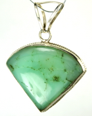SKU 9540 - a Chrysoprase pendants Jewelry Design image