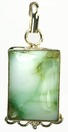 SKU 9547 - a Chrysoprase pendants Jewelry Design image