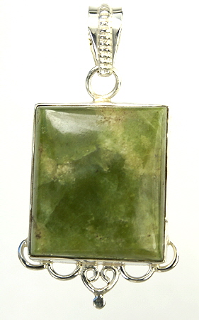 SKU 9549 - a Chrysoprase pendants Jewelry Design image