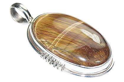 SKU 9633 - a Tiger eye pendants Jewelry Design image