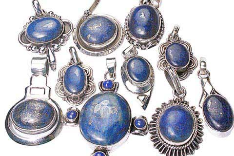 SKU 9902 - a Lapis Lazuli pendants Jewelry Design image