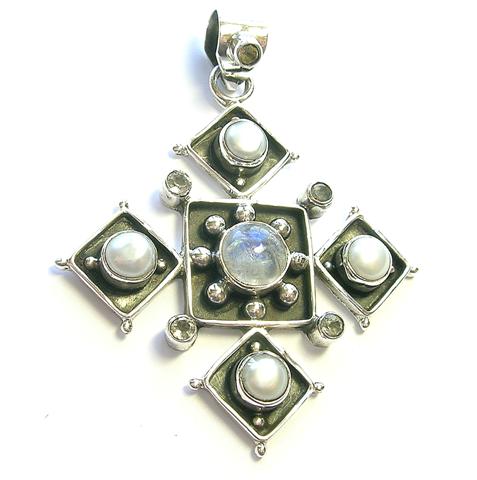 SKU 9906 - a Moonstone pendants Jewelry Design image