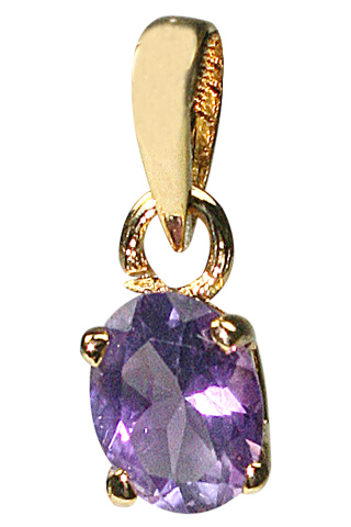 SKU 9929 - a Amethyst pendants Jewelry Design image