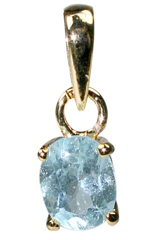 SKU 9936 - a Blue Topaz pendants Jewelry Design image