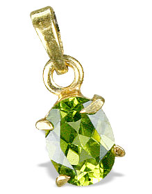 SKU 9937 - a Peridot pendants Jewelry Design image