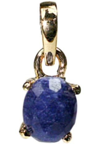 SKU 9939 - a Sapphire pendants Jewelry Design image