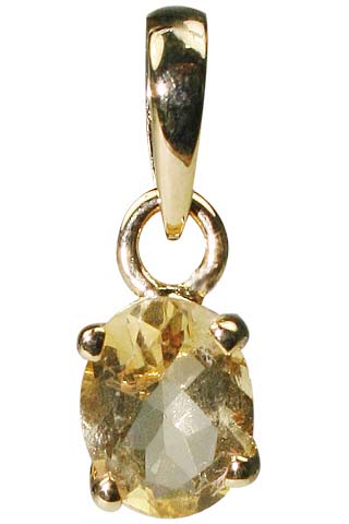 SKU 9941 - a Citrine pendants Jewelry Design image