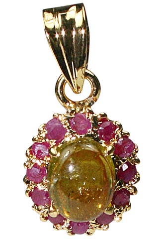 SKU 9951 - a Rutilated Quartz pendants Jewelry Design image