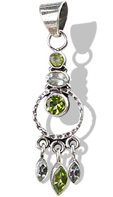 unique Peridot pendants Jewelry