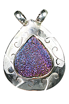 unique Drusy pendants Jewelry
