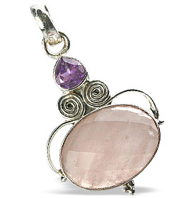 unique Rose quartz pendants Jewelry for design 10171.jpg