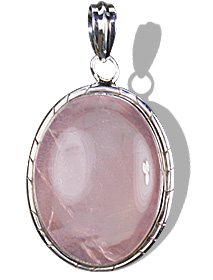 unique Rose quartz pendants Jewelry for design 10268.jpg