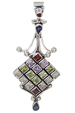 unique Multi-stone pendants Jewelry for design 10638.jpg