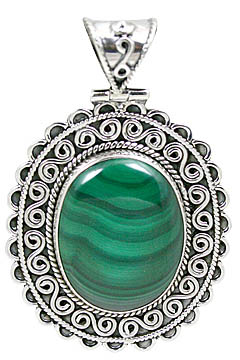 unique Malachite pendants Jewelry