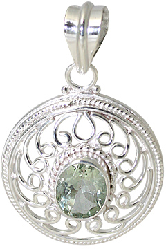 unique Green Amethyst pendants Jewelry