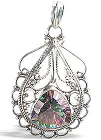 unique mystic quartz pendants Jewelry