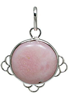 unique Pink Opal pendants Jewelry