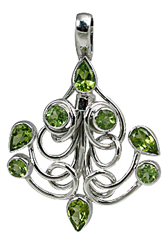 unique Peridot pendants Jewelry