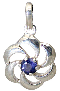 unique Iolite pendants Jewelry