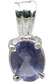 unique Iolite pendants Jewelry