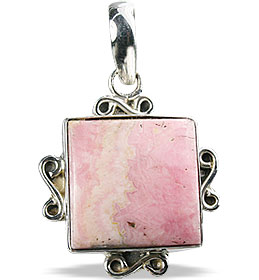 unique Rhodocrosite pendants Jewelry