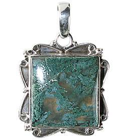 unique Moss agate pendants Jewelry for design 12087.jpg