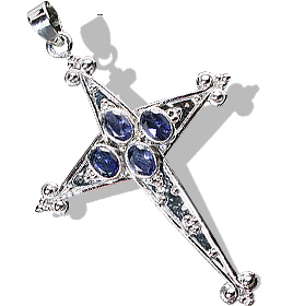 unique Iolite pendants Jewelry