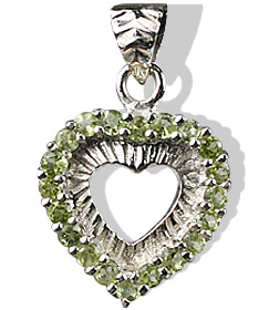 unique Peridot pendants Jewelry