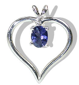 unique Iolite pendants Jewelry