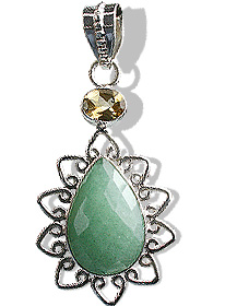 unique Aventurine pendants Jewelry for design 12462.jpg