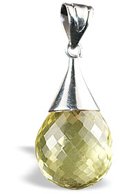 unique Lemon quartz Pendants Jewelry for design 13413.jpg