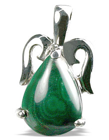 unique Malachite pendants Jewelry