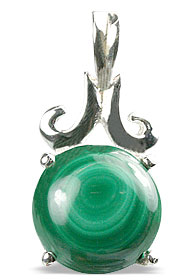 unique Malachite pendants Jewelry