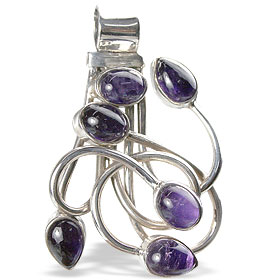 unique Amethyst pendants Jewelry