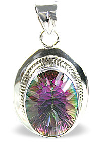 unique mystic quartz pendants Jewelry