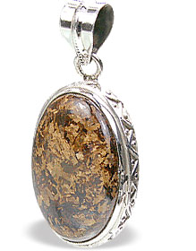 unique Bronzite Pendants Jewelry