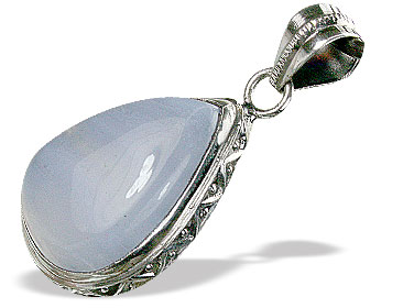 unique Blue Lace Agate Pendants Jewelry