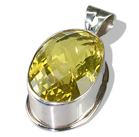 unique Lemon Quartz Pendants Jewelry