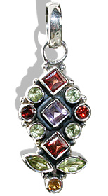 unique Multi-stone Pendants Jewelry for design 6394.jpg