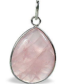 unique Rose quartz Pendants Jewelry